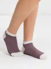 Носки женские короткие 2-х цветные