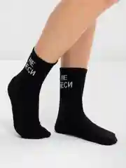 Носки с принтом "Не беси"
