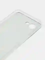Коричневый силиконовый чехол на Realme C30 / Реалми С30 прозрачный, с рисунком, защита камеры