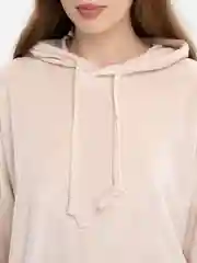 Бежевый костюм женский, спортивный, велюр