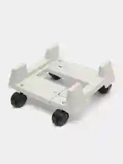 Подставка для системного блока передвижная, Brauberg, белая, 510191