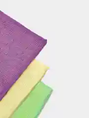 Салфетка для уборки из микрофибры, тряпка для кухни, пола 3 штуки, 30х30 см, Любаша 606306