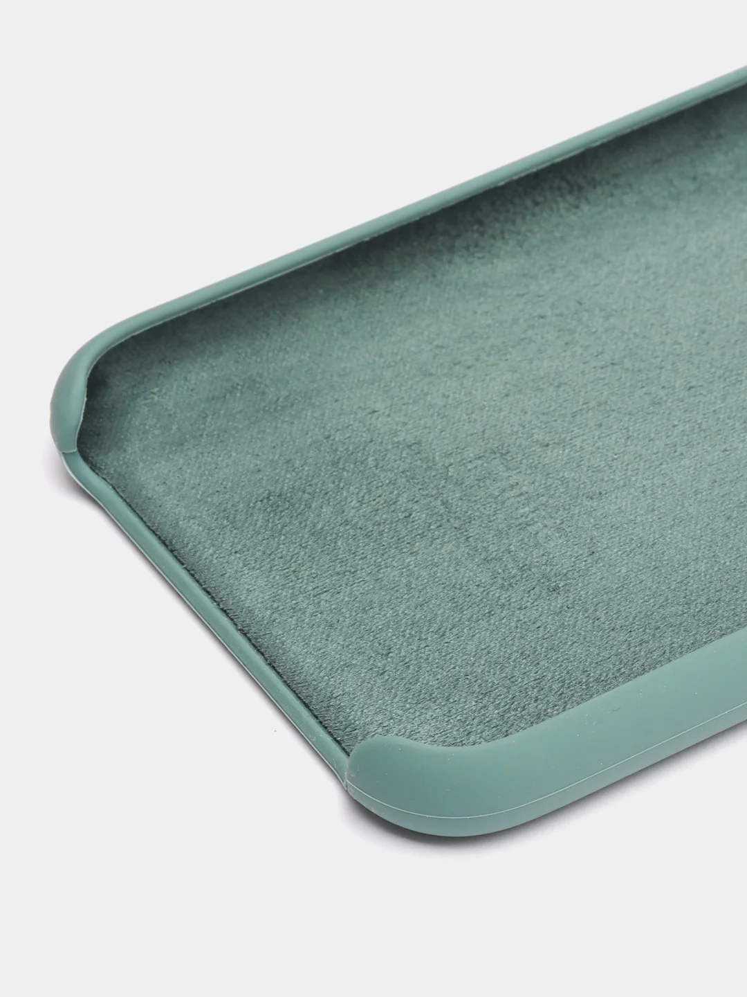 Тёмно-зелёный чехол Silicone Case для iPhone 11
