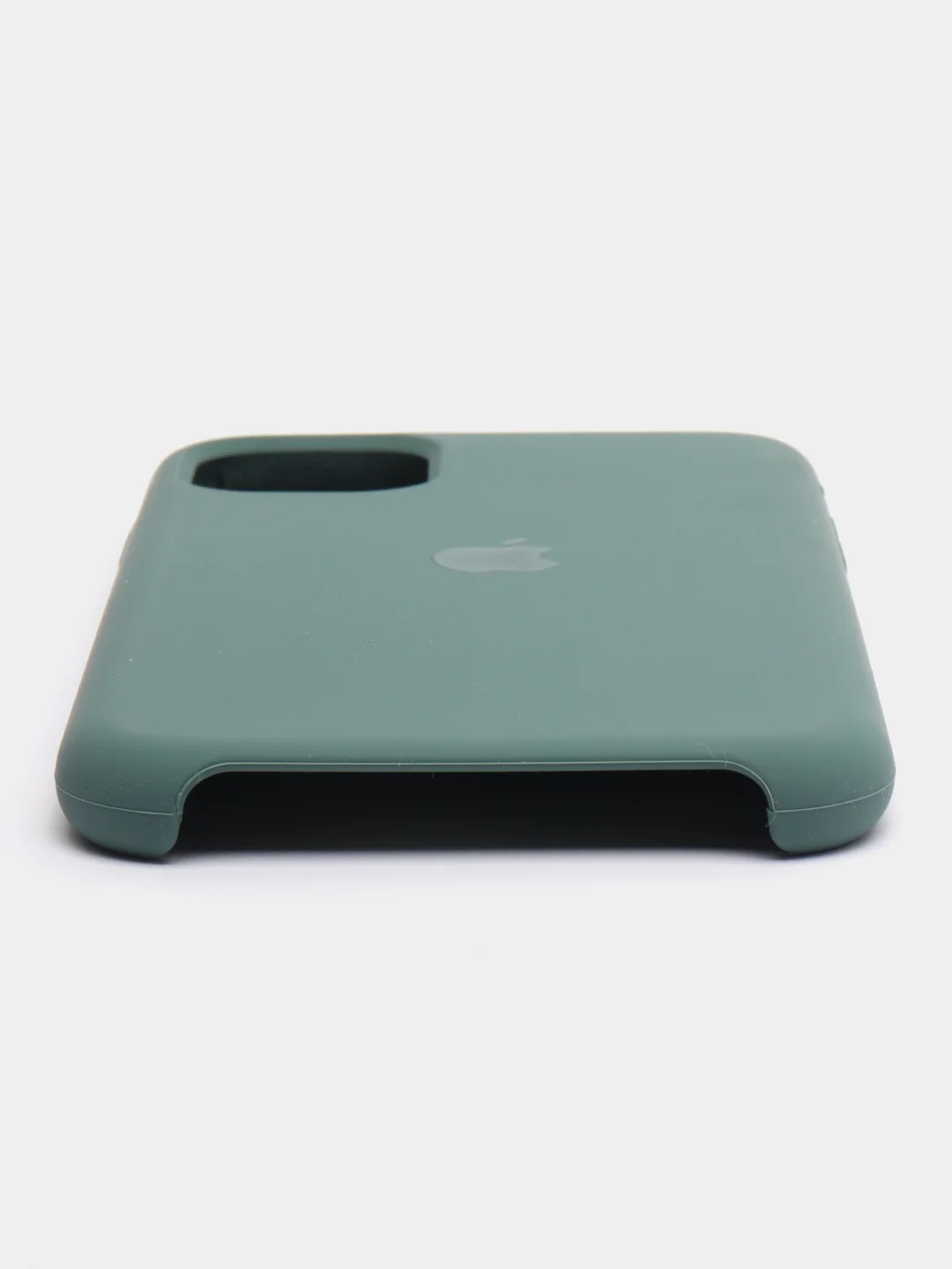 Тёмно-зелёный чехол Silicone Case для iPhone 11
