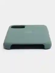 Тёмно-зелёный чехол Silicone Case для iPhone 11