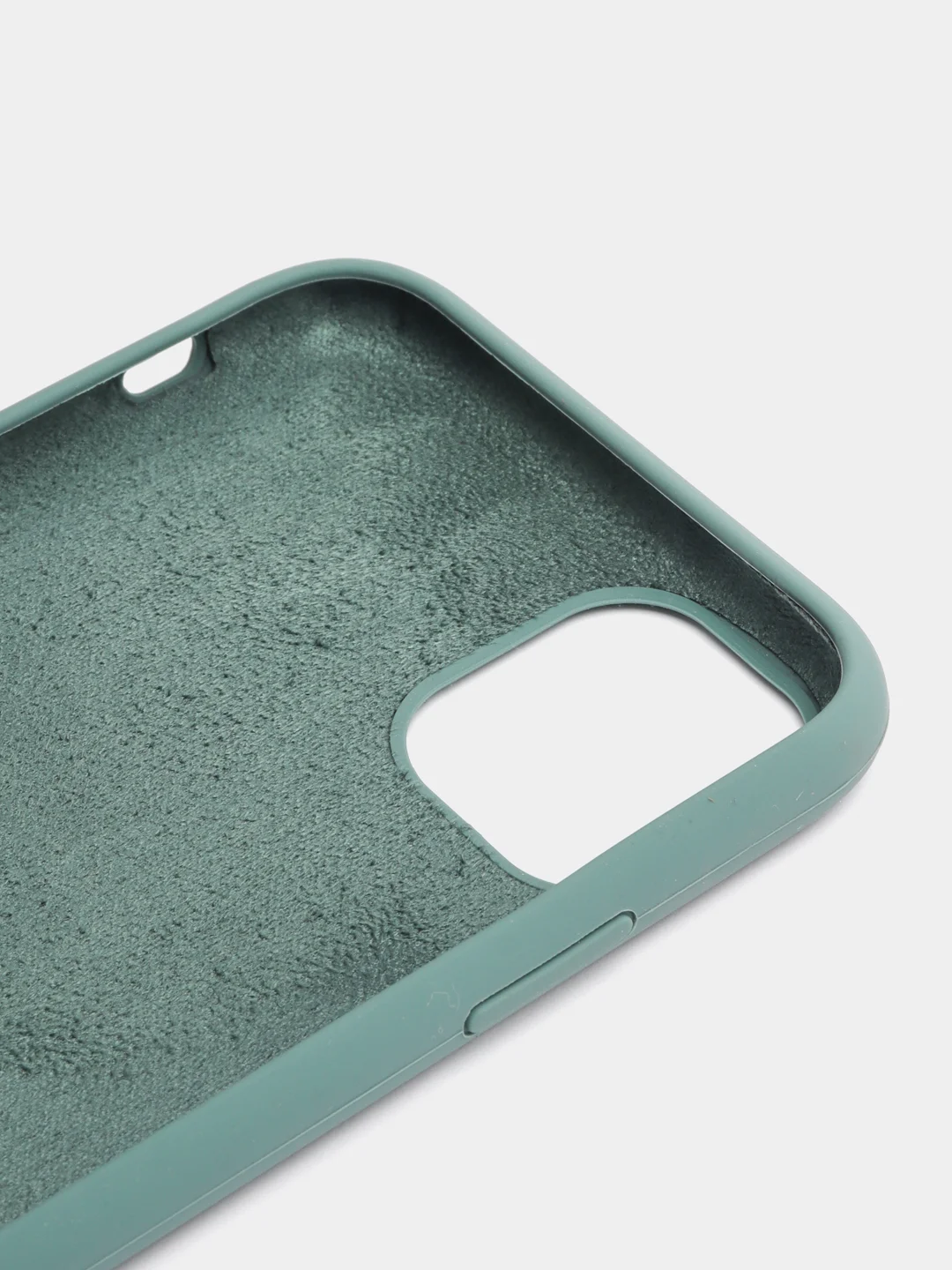 Тёмно-зелёный чехол Silicone Case для iPhone 11