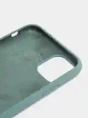 Тёмно-зелёный чехол Silicone Case для iPhone 11