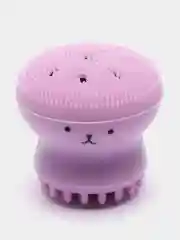 Лавандовый силиконовая щетка для очищения лица "My Beauty Tool", 12 цветов