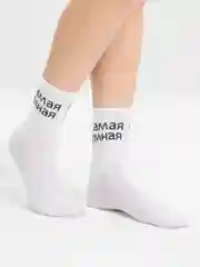 Носки женские, с надписью