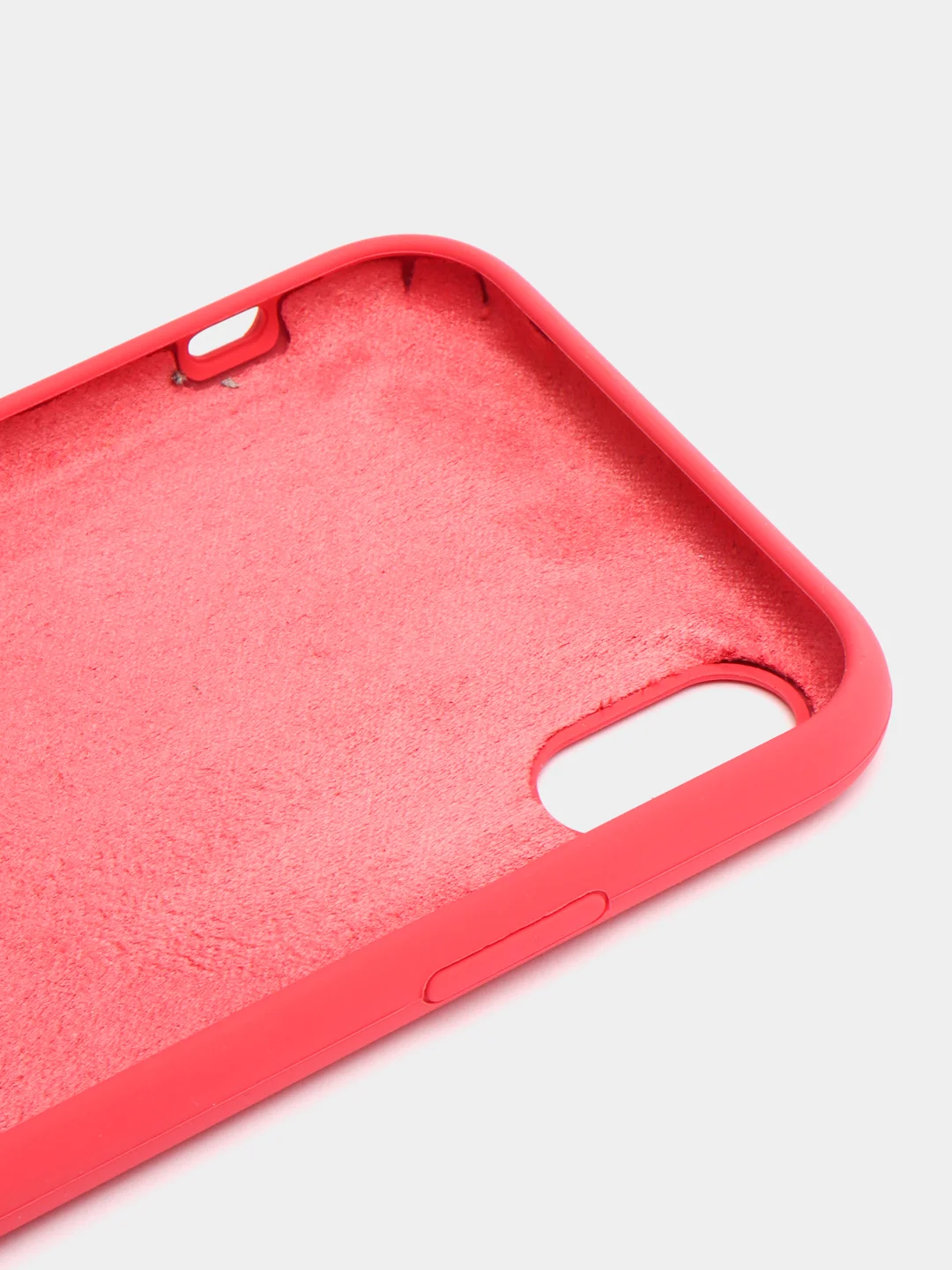 Алый чехол Silicone Case для iPhone XR