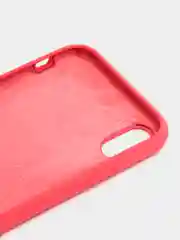Алый чехол Silicone Case для iPhone XR