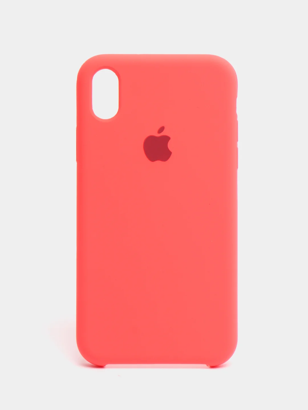 Оранжевый чехол Silicone Case для iPhone XR