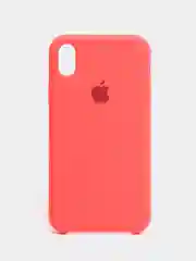 Оранжевый чехол Silicone Case для iPhone XR