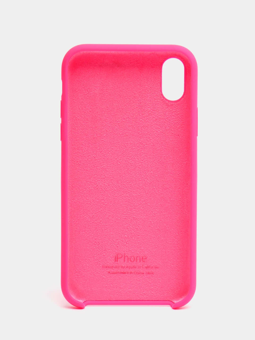 Фуксия чехол Silicone Case для iPhone XR