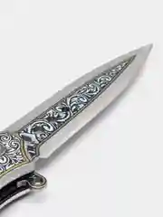 Индиго спиннер нож складной, перочинный, металлический