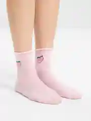 Розовый носки женские