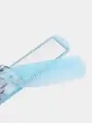 Голубой детская складная расческа с зеркалом