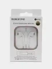 Белый наушники с микрофоном Borofone BM30