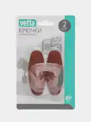 Крючок самоклеящийся для кухни и ванной комнакты 2 шт