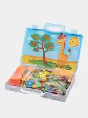 Конструктор с шуруповертом, развивающий подарок 247 деталей, BRAUBERG KIDS, 665204