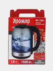 ЧАЙНИК ЭЛЕКТРИЧЕСКИЙ СТЕКЛЯННЫЙ 1.8 Л. С ПОДСВЕТКОЙ