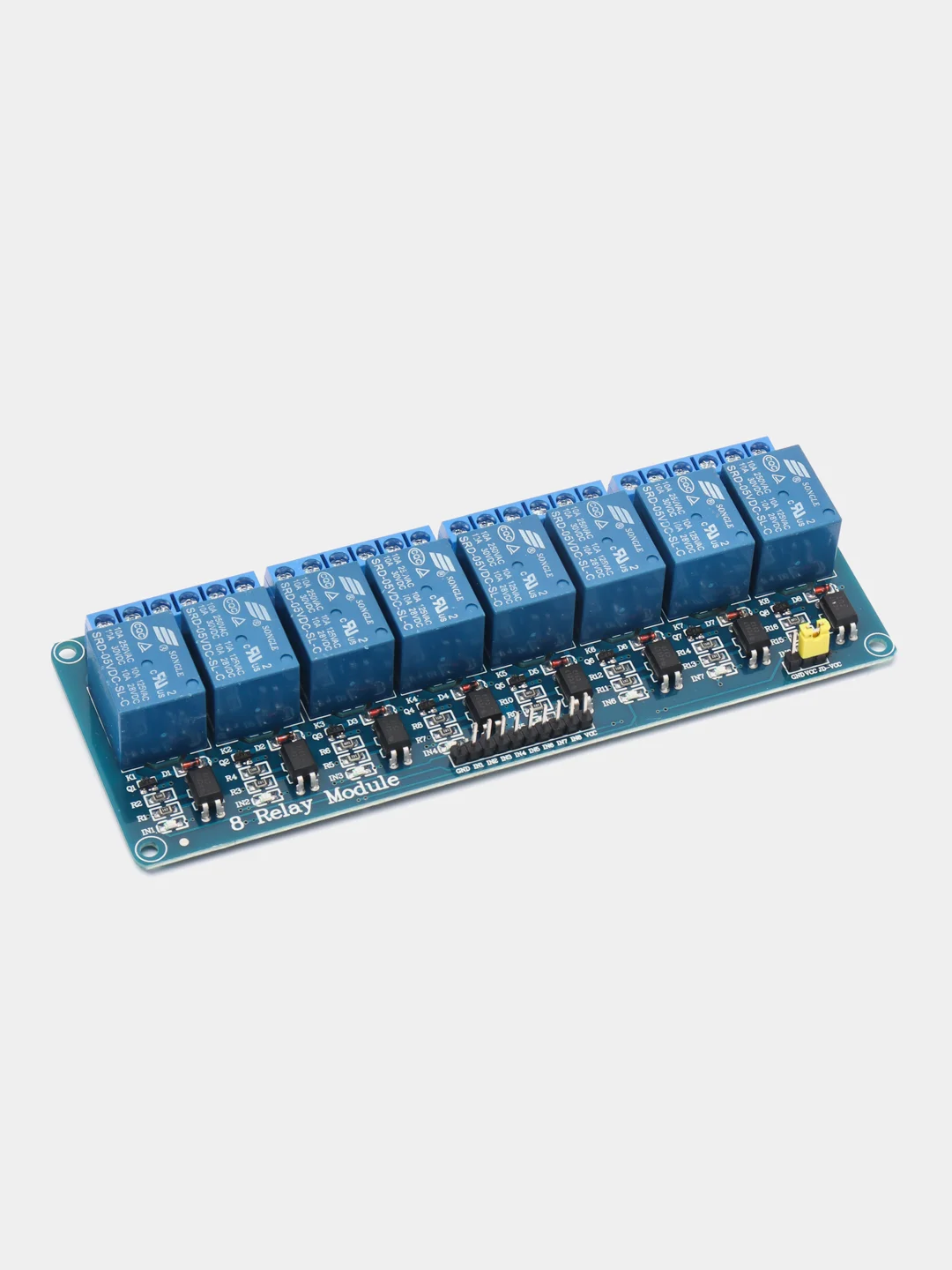 Модуль реле, 8 каналов, 5В, релейный модуль для Arduino