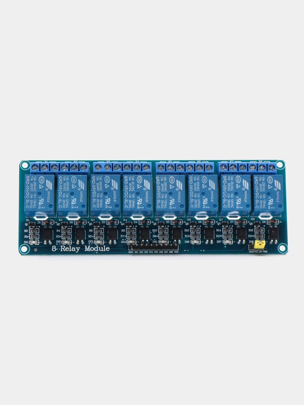 Модуль реле, 8 каналов, 5В, релейный модуль для Arduino