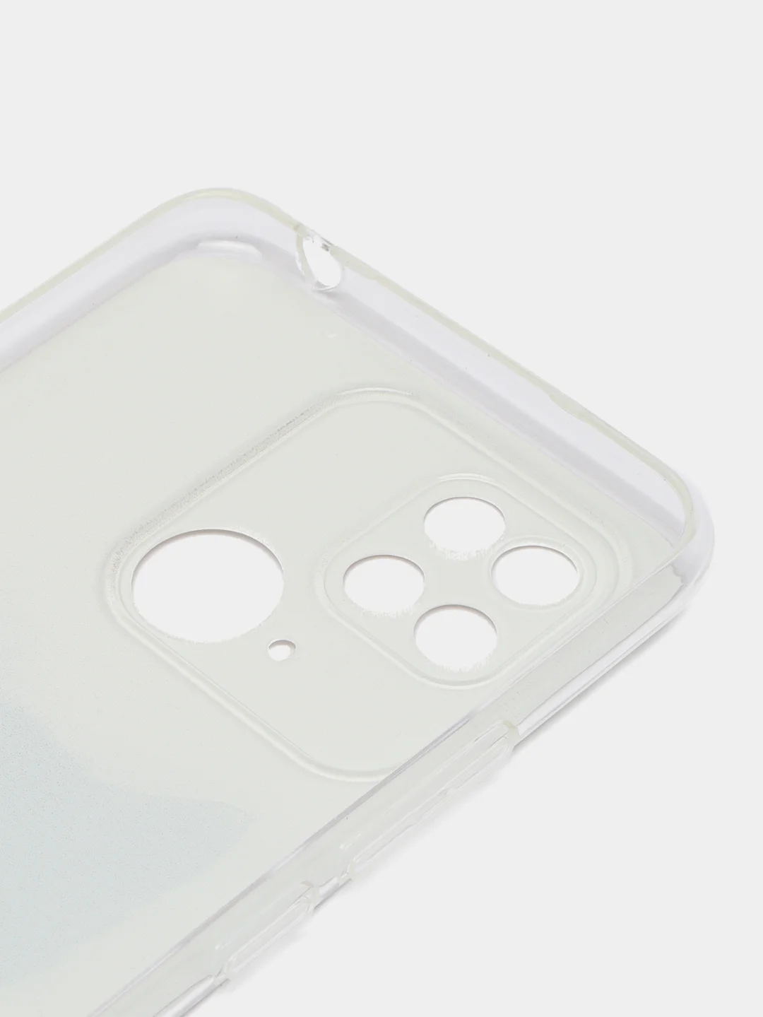 Молочный чехол на Xiaomi Redmi 10C / Сяоми Редми 10С прозрачный, с рисунком, защита камеры