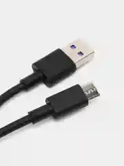 Черный кабель Type-C - USB для быстрой зарядки и передачи данных