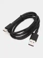 Черный кабель Type-C - USB для быстрой зарядки и передачи данных