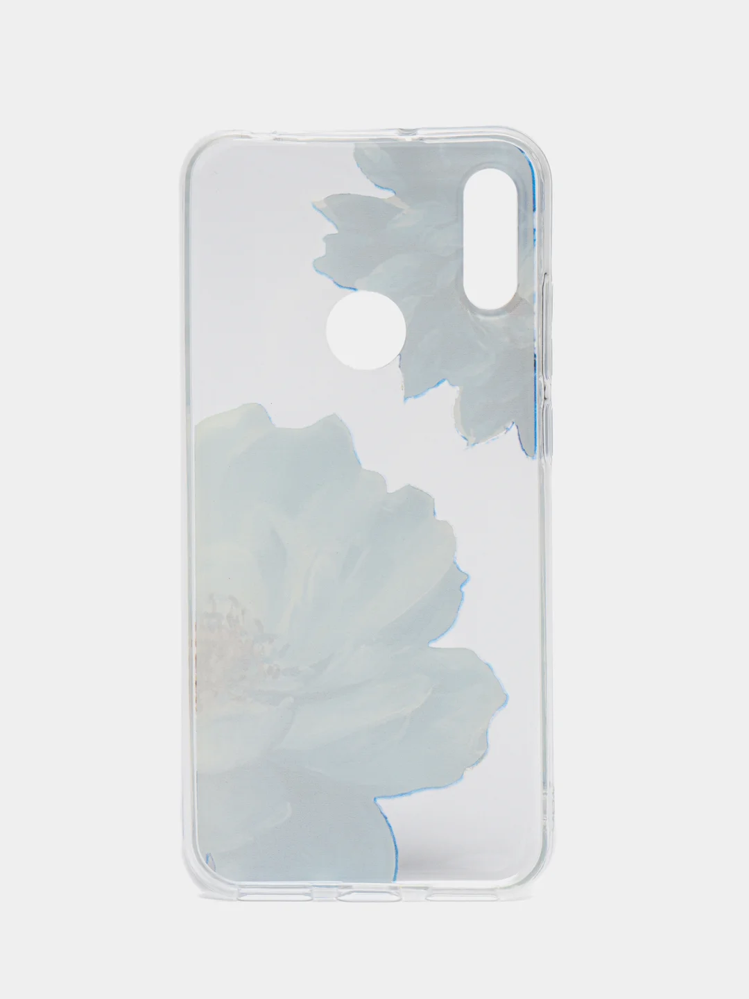 Лазурный силиконовый чехол на Honor 8A/8A Pro/Huawei Y6 2019/Y6s / Хонор 8А прозрачный, с рисунком
