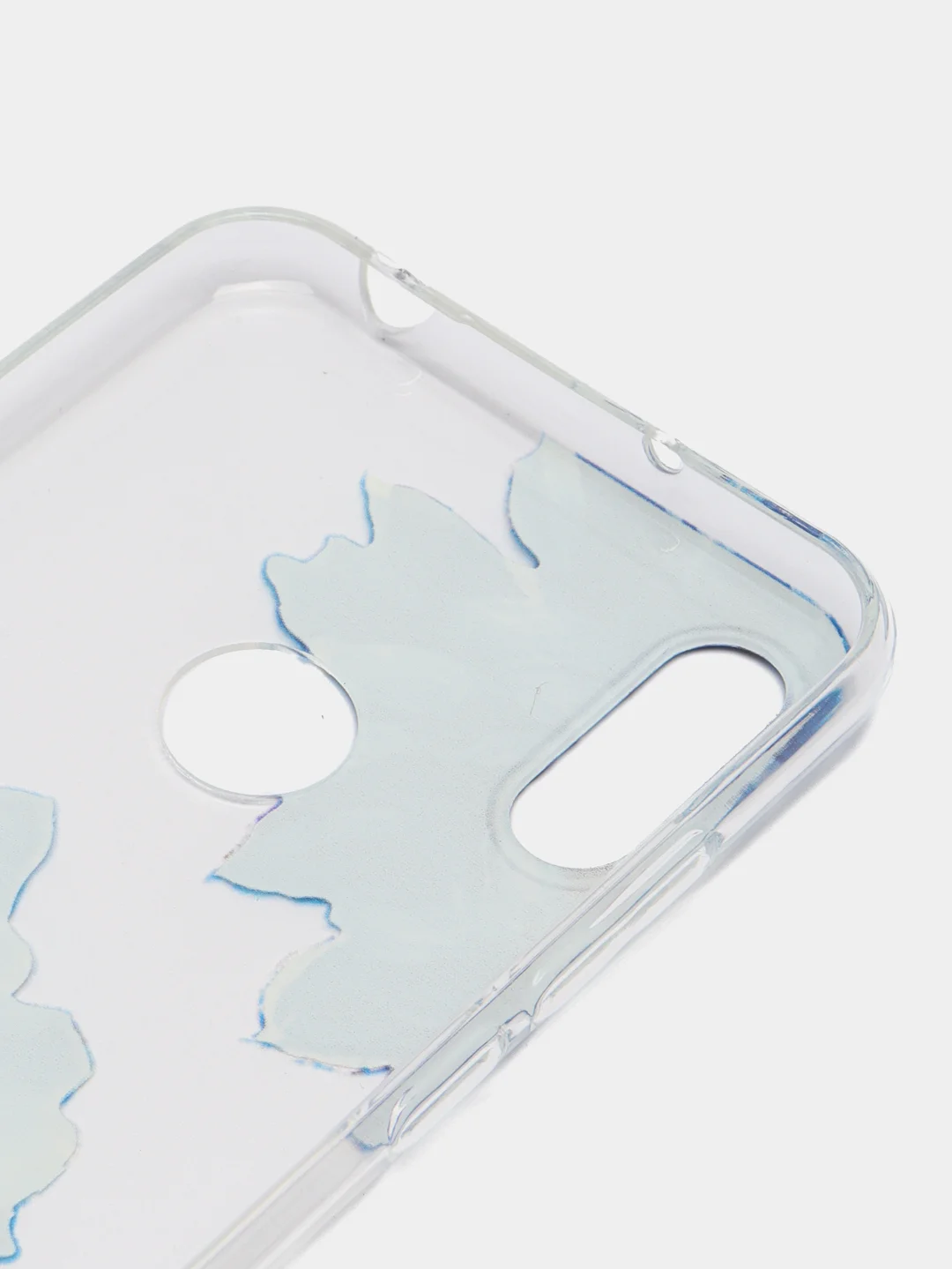 Лазурный силиконовый чехол на Honor 8A/8A Pro/Huawei Y6 2019/Y6s / Хонор 8А прозрачный, с рисунком