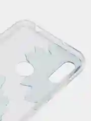 Лазурный силиконовый чехол на Honor 8A/8A Pro/Huawei Y6 2019/Y6s / Хонор 8А прозрачный, с рисунком