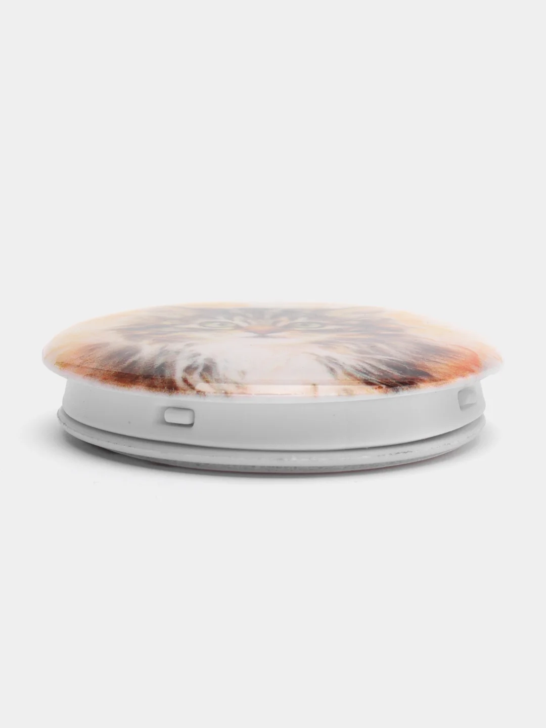 Тёмно-серый держатель для телефона PopSocket (попсокет), с рисунками