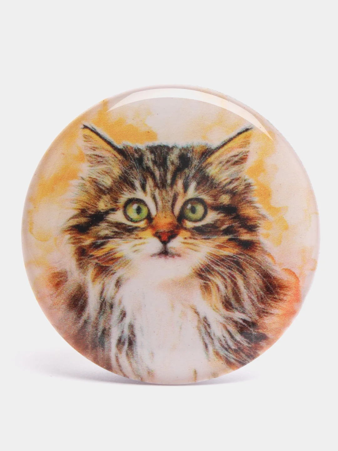 Тёмно-серый держатель для телефона PopSocket (попсокет), с рисунками