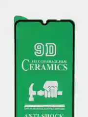 Черный защитная керамическая пленка-стекло Xiaomi Redmi 12C, 10C, Poco C40 (12С, 10С, Поко С40)