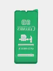 Черный защитная керамическая пленка-стекло Xiaomi Redmi 12C, 10C, Poco C40 (12С, 10С, Поко С40)