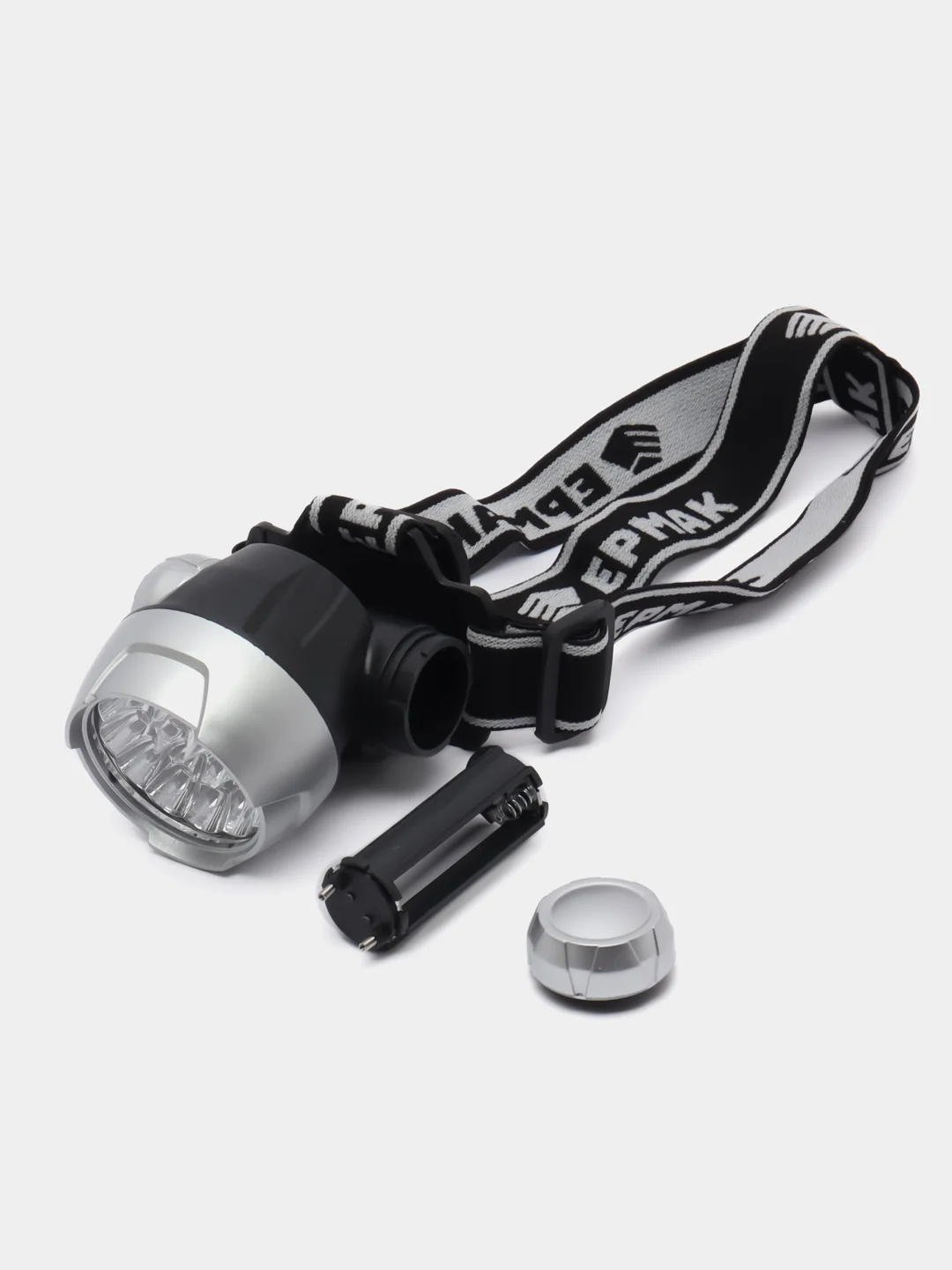 ЕРМАК фонарь налобный, LED, 3xAAA, 7,6 х 5 см