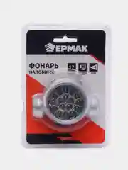 ЕРМАК фонарь налобный, LED, 3xAAA, 7,6 х 5 см