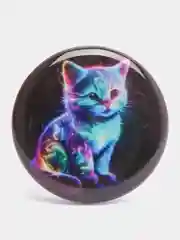 Темно-синий держатель для телефона PopSocket (попсокет) с рисунками