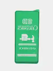 Черный защитная керамическая пленка Xiaomi Redmi Note 12S (Сяоми Ноут 12С), стекло