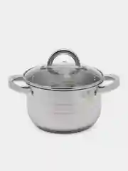 Кастрюля Vetta "Фултон", 18 х 10,5 см, 2,1 л, со стеклянной крышкой