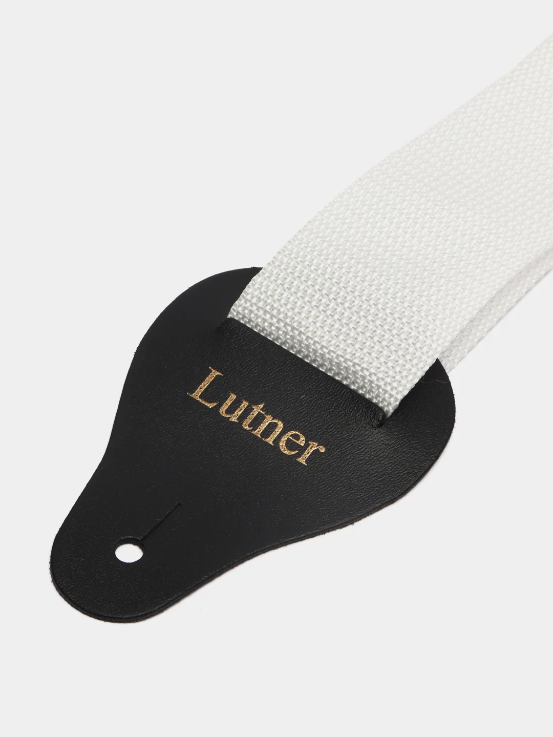 Ремень для электрогитары белый Lutner LSG-1-WH