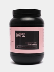 Deep Pink натуральная морская крымская розовая соль для ванны без добавок, 3000 г