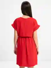 Алый летнее женское платье