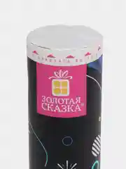 Хлопушка (пневмохлопушка) с конфетти праздничная Золотая Сказка, звезды, ассорти, 591480