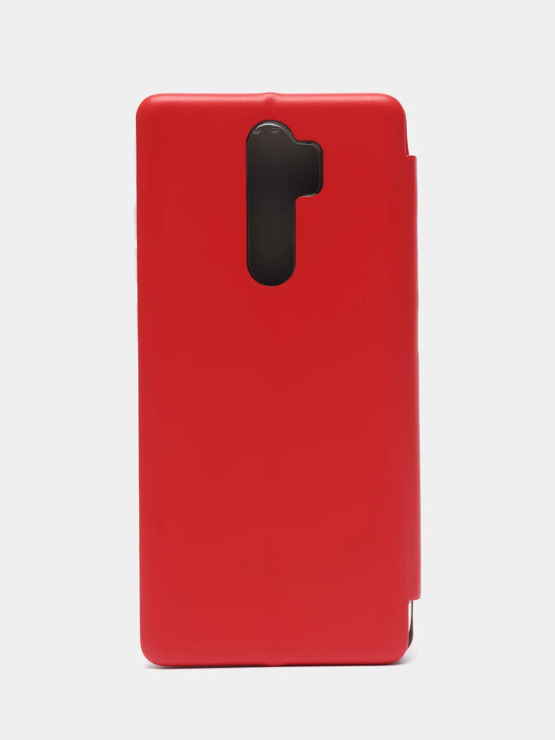 Красный чехол книжка с карточкой для Xiaomi Note 8 Pro