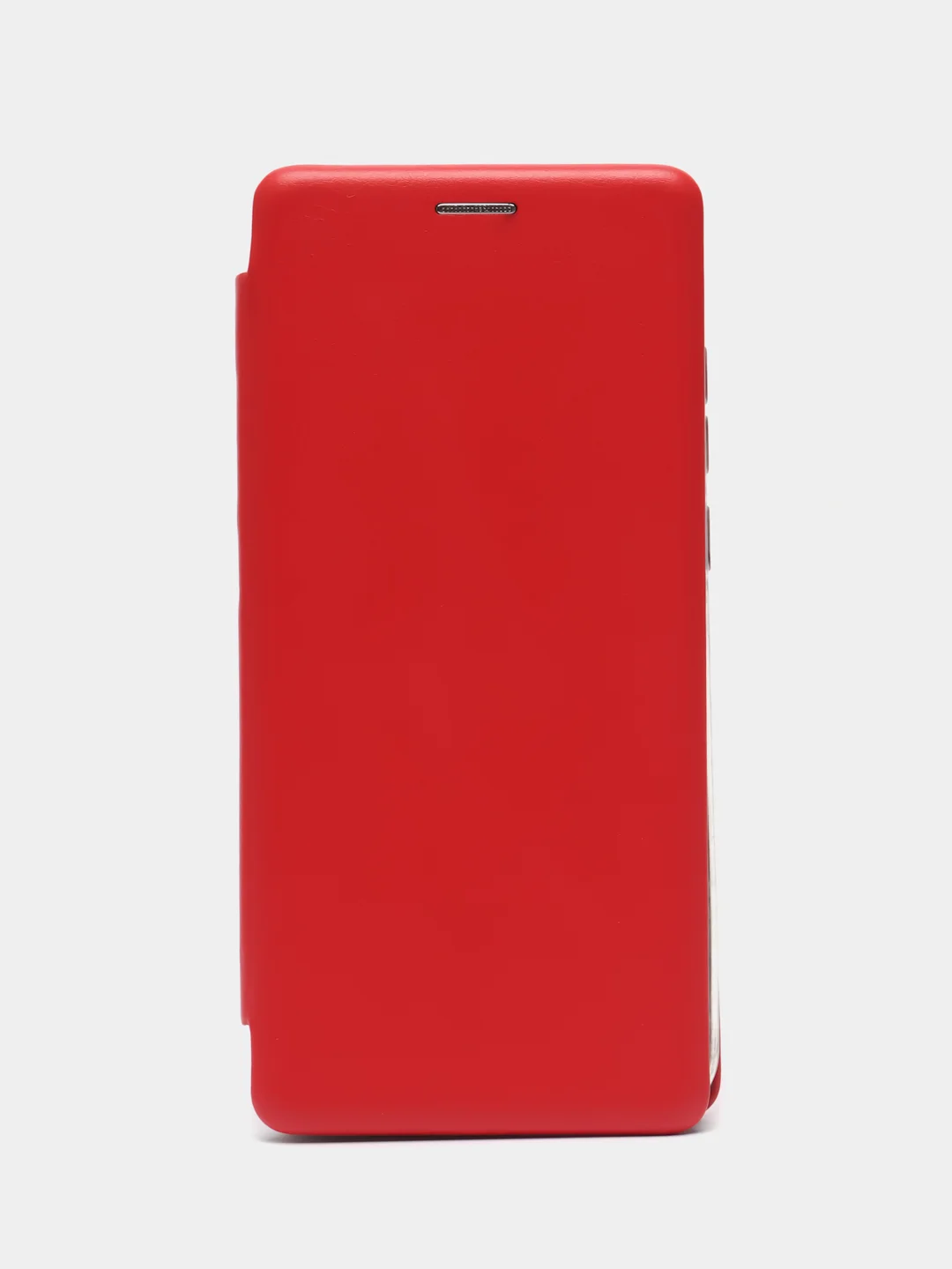 Красный чехол книжка с карточкой для Xiaomi Note 8 Pro