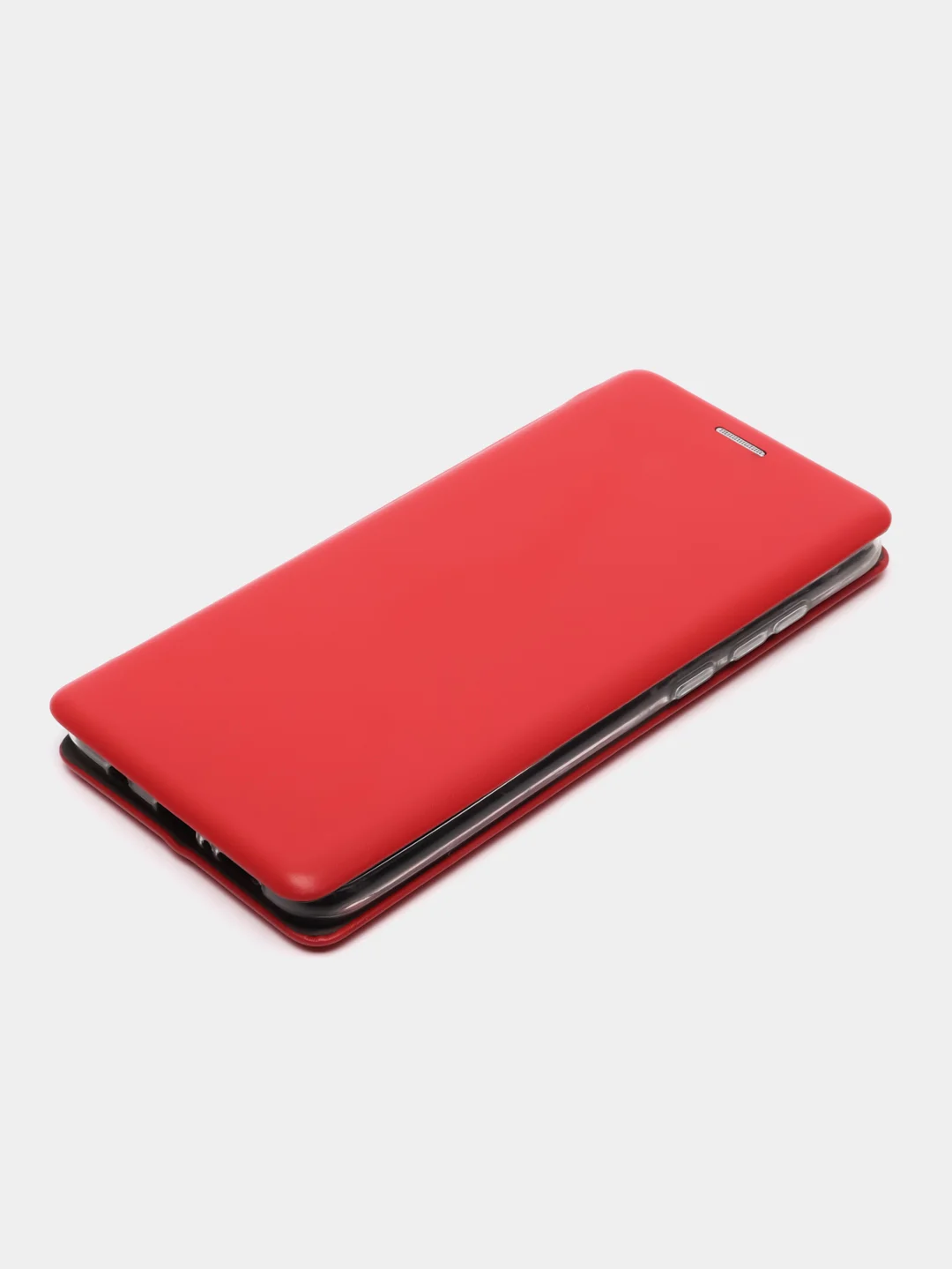 Красный чехол книжка с карточкой для Xiaomi Note 8 Pro