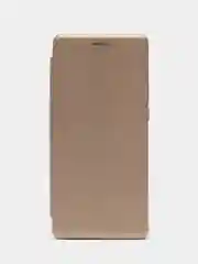 Золотой чехол книжка с карточкой для Xiaomi Note 8 Pro